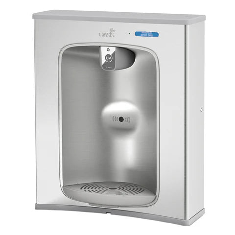 OASIS VersaFiller Wall Mount Electronic Bottle Filler Retro-Fit Kit in Steel