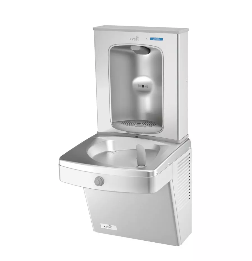 OASIS VersaCooler OPGV8FEBFSTN Indoor Water Cooler Bottle Filling Station Stainless - WITH VERSAFILTER