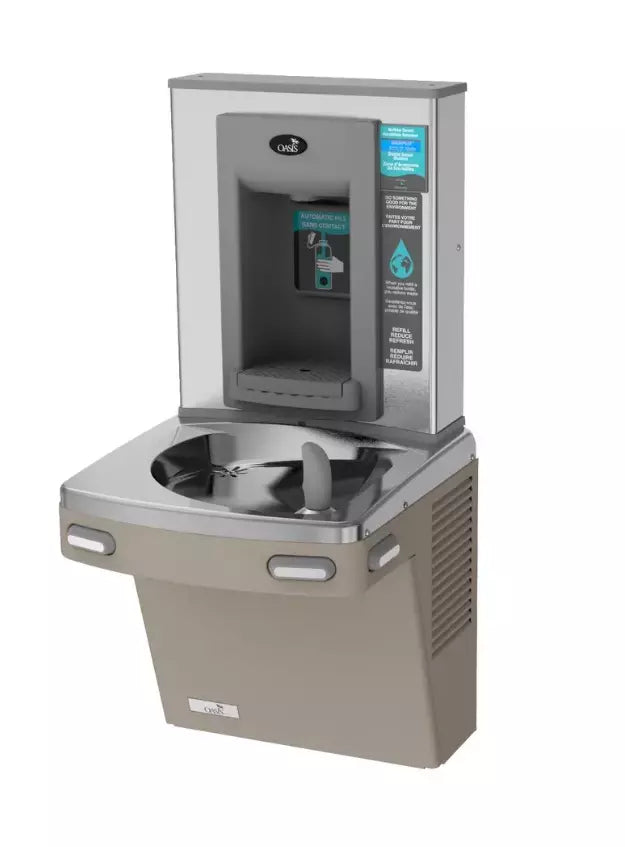 OASIS VersaCooler | Wall Mount Water Cooler with Bottle Filler in Sandstone